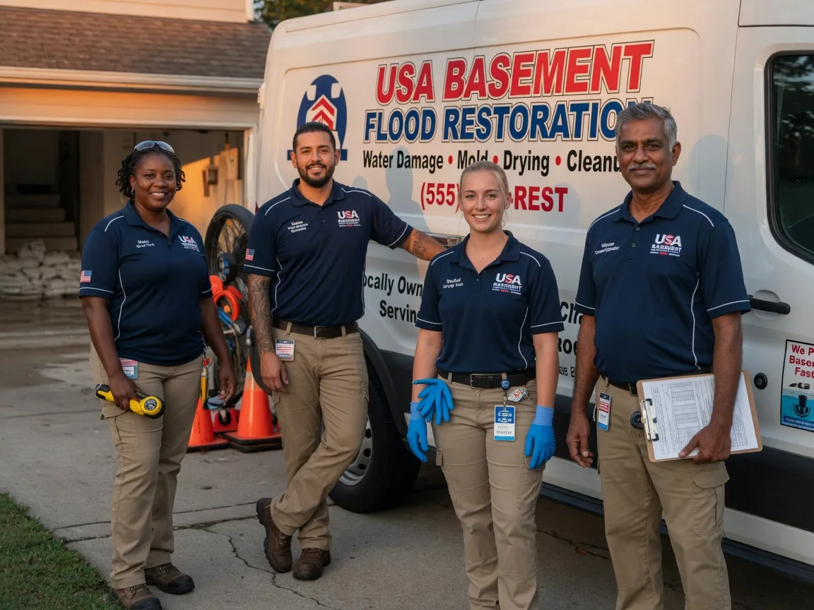 Basement Flood Cleanup company in Vanderbilt, TX